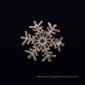 Shangjie OEM Christmas Presente Broches de floco de neve de luxo Broches de zircão de luxo shinestone grandes broches